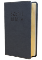 Patmos Biblia - közepes sötétkék - sima