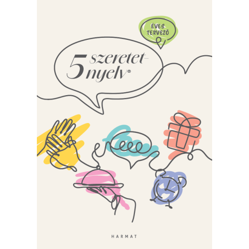 5 szeretetnyelv – éves tervező (fehér)