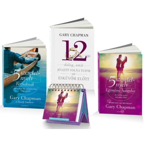 Esküvői könyvcsomag: Az 5 szeretetnyelv