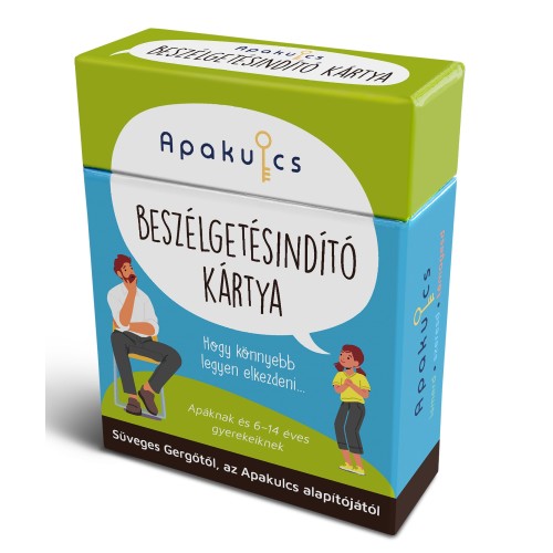 Apakulcs – beszélgetésindító kártya HOGY KÖNNYEBB LEGYEN ELKEZDENI...