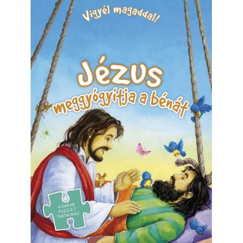 Vigyél magaddal (puzzle) Biblia: JÉZUS meggyógyítja a bénát