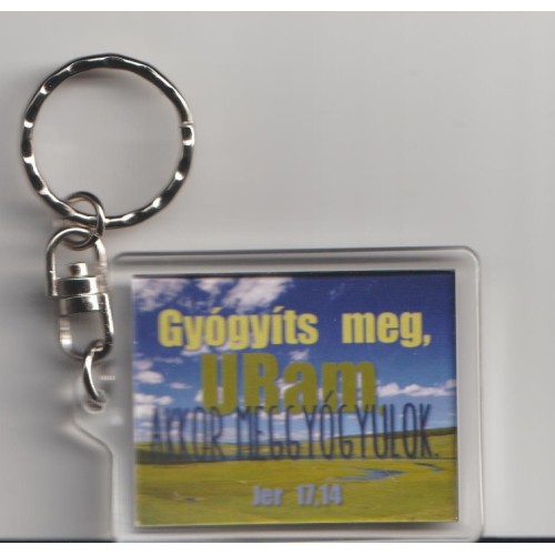 Kulcstartó - Gyógyíts meg Uram!