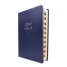 Biblia Patmos - Nagy - Sötétkék - Regiszteres