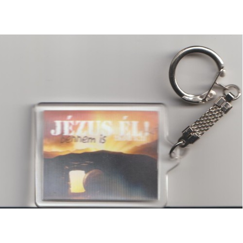 Kulcstartó - Jézus él!