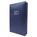 Biblia Patmos- Közepes - Sötétkék - Cipzáros regiszteres