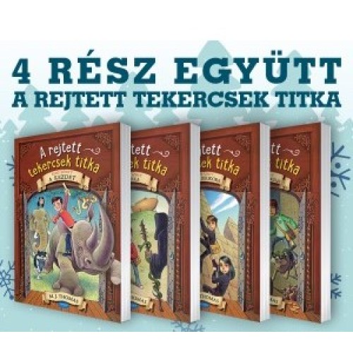 A rejtett tekercsek titka -  csomag (5 könyv)