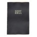 Biblia Patmos - Extra nagy - Fekete - Bőr